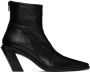 Ann Demeulemeester Black Florentine Boots - Thumbnail 1