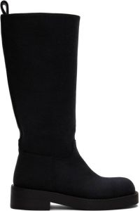 Ann Demeulemeester Grey Denim Jose Boots