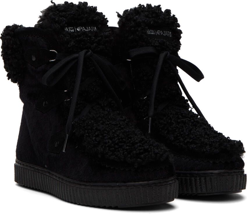 Anna Sui Black Pajar Edition Mod Boots - Picture 2
