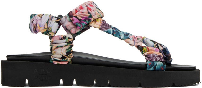 A.P.C. Multicolor Liberty Sandals