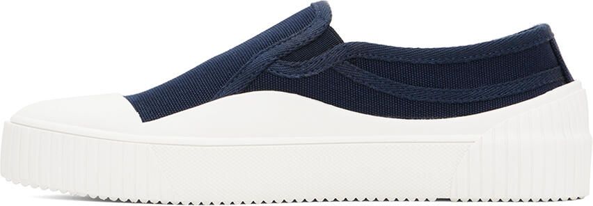 A.P.C. Navy Iggy Sneakers - Picture 3