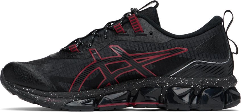 Asics Black & Burgundy GEL-QUANTUM 360 VII Sneakers - Picture 3