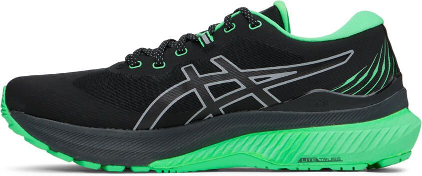 Asics Black & Green GEL-KAYANO 29 LITE-SHOW Sneakers - Picture 3