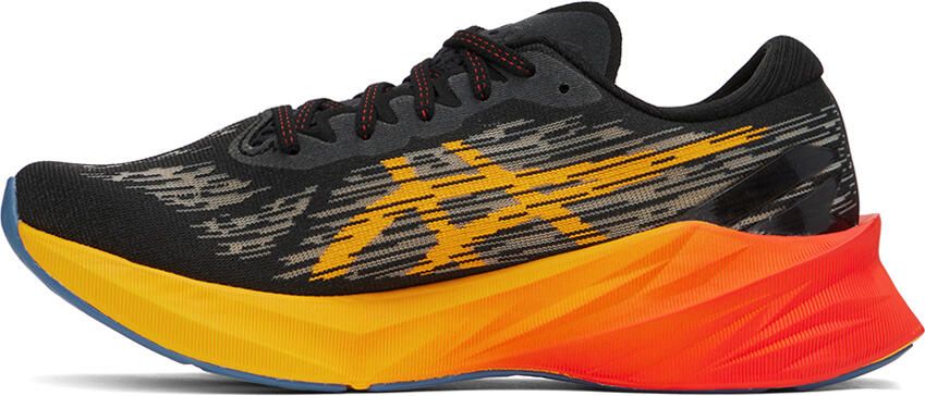 Asics Black & Orange NOVABLAST 3 Sneakers - Picture 3