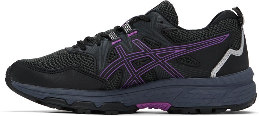 Asics Black & Purple GEL-VENTURE 8 Sneakers - Picture 3