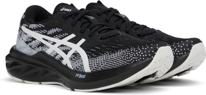 Asics Black & White DYNABLAST 3 Sneakers