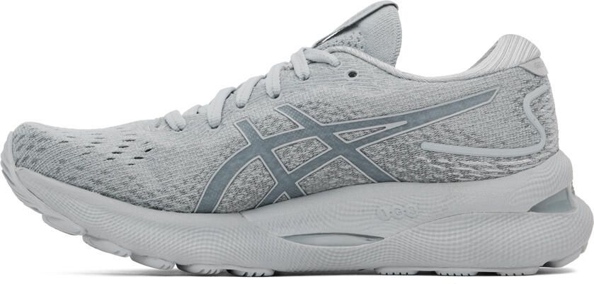 Asics Gray Gel-Nimbus 24 Sneakers - Picture 3