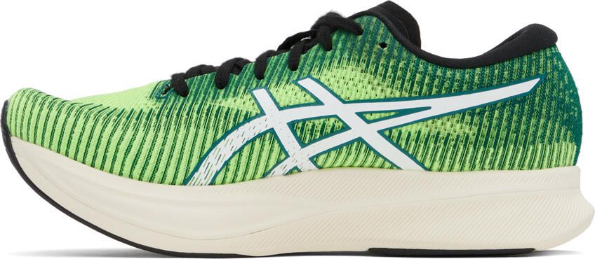 Asics Green & Yellow MAGIC SPEED 2 Sneakers - Picture 3