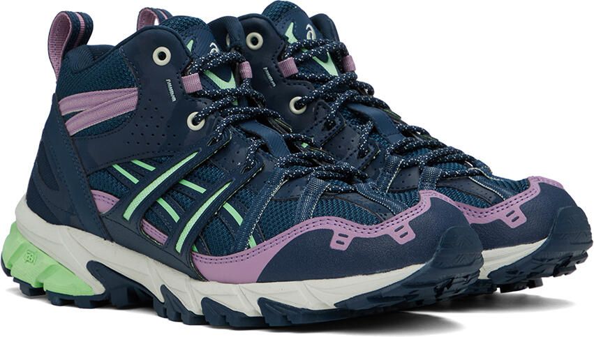 Asics Navy & Purple GEL-SONOMA 15-50 MT Sneakers - Picture 2