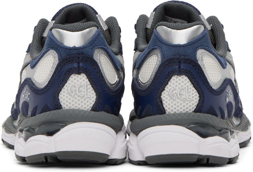 Asics Blue & White GEL-NYC Sneakers - Picture 5