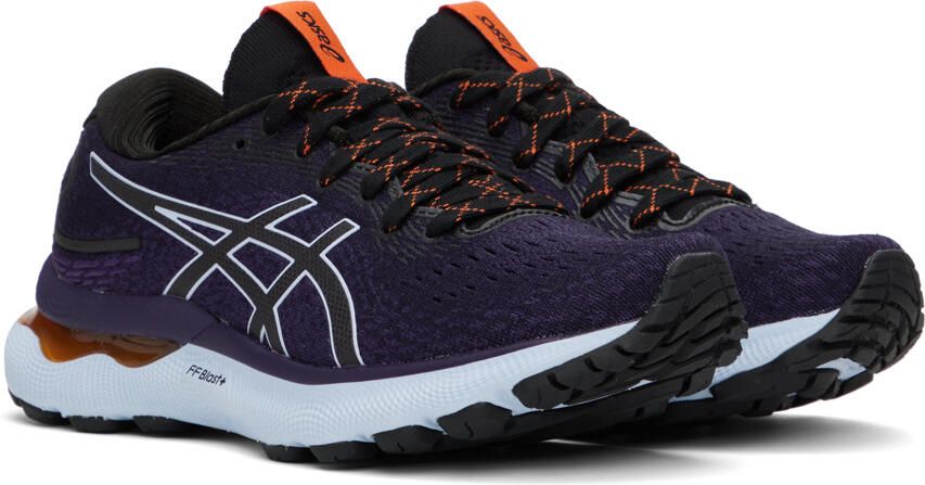 Asics Purple & Black GEL-NIMBUS 24 TR Sneakers - Picture 2