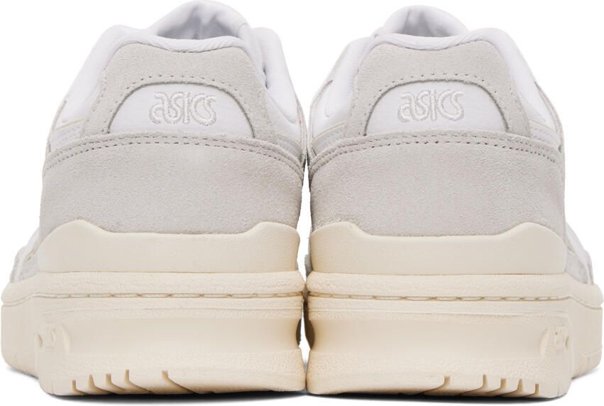Asics White & Taupe EX89 Sneakers