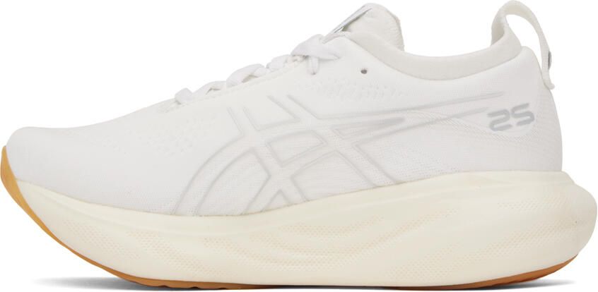 Asics White Gel-Nimbus 25 Sneakers - Picture 3