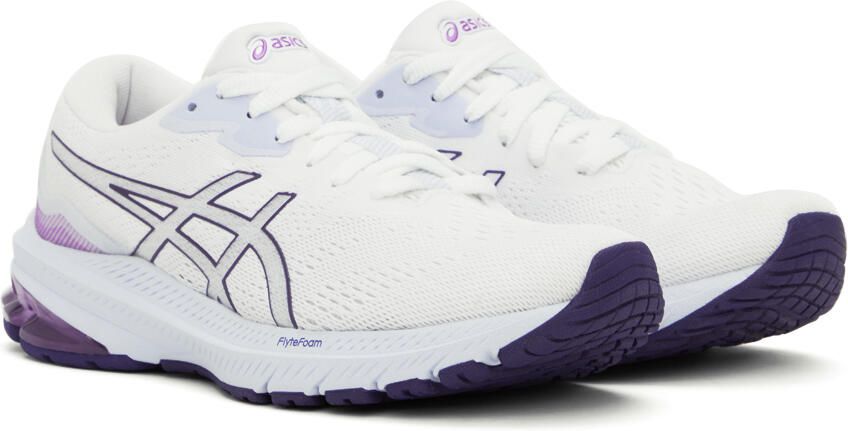 Asics White GT-1000 11 Sneakers - Picture 2