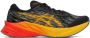 Asics Black & Orange NOVABLAST 3 Sneakers - Thumbnail 1