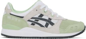Asics Green & Off-White GEL-LYTE III OG Sneakers