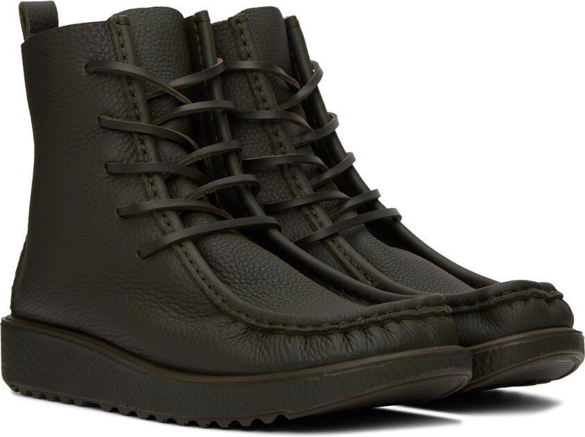 At.Kollektive Khaki Joke Lace Desert Boots - Picture 2