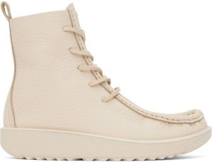 At.Kollektive Off-White Joke Lace Desert Boots