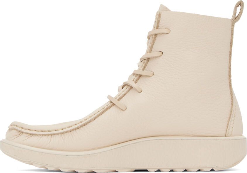 At.Kollektive Off-White Joke Lace Desert Boots - Picture 3