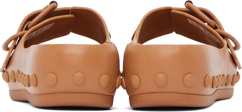 At.Kollektive Tan Natacha Ramsay Levi Edition Studded One Sandal