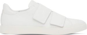 At.Kollektive White Isaac Reina Edition Double Strap Sneakers
