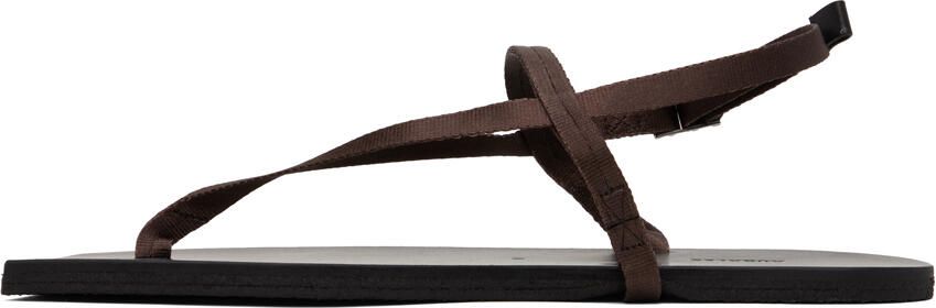 AURALEE Black Foot The Coacher Edition Belted Sandals - Picture 4