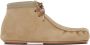 AURALEE Beige Mocassin Boots - Thumbnail 1