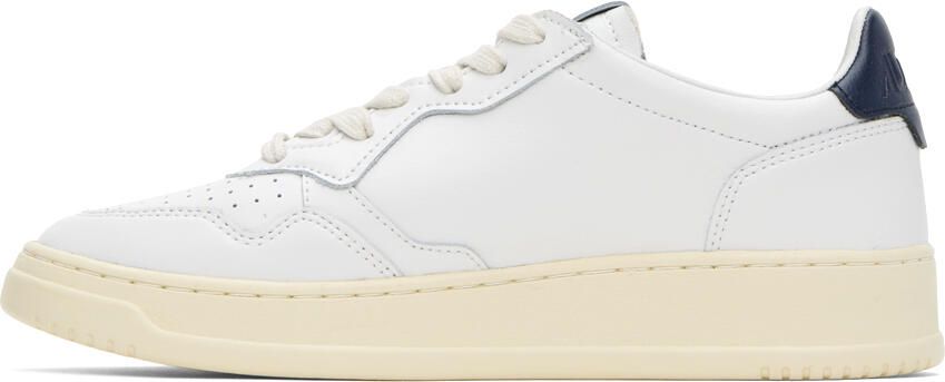 AUTRY White Medalist Low Sneakers - Picture 3