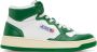AUTRY Green & White Medalist Mid Sneakers - Thumbnail 1