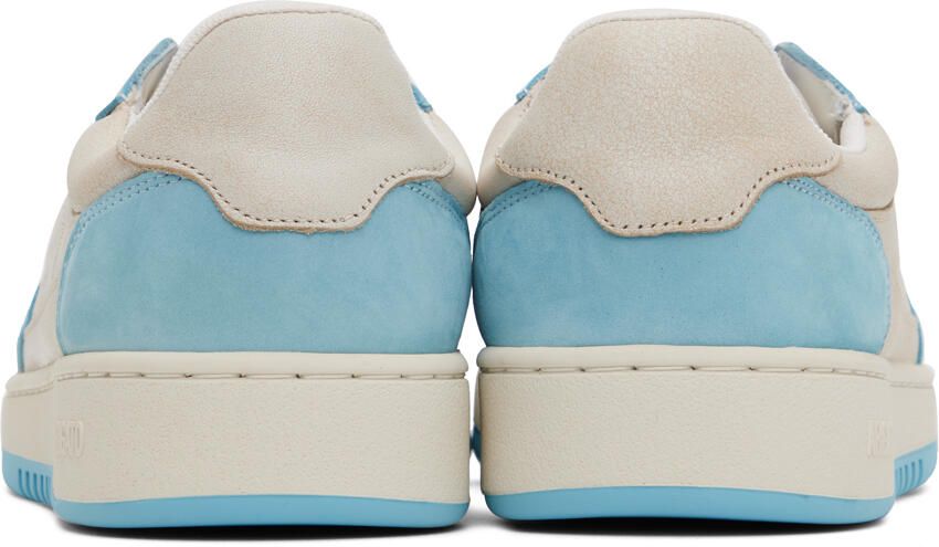 Axel Arigato Beige & Blue Dice Lo Sneakers