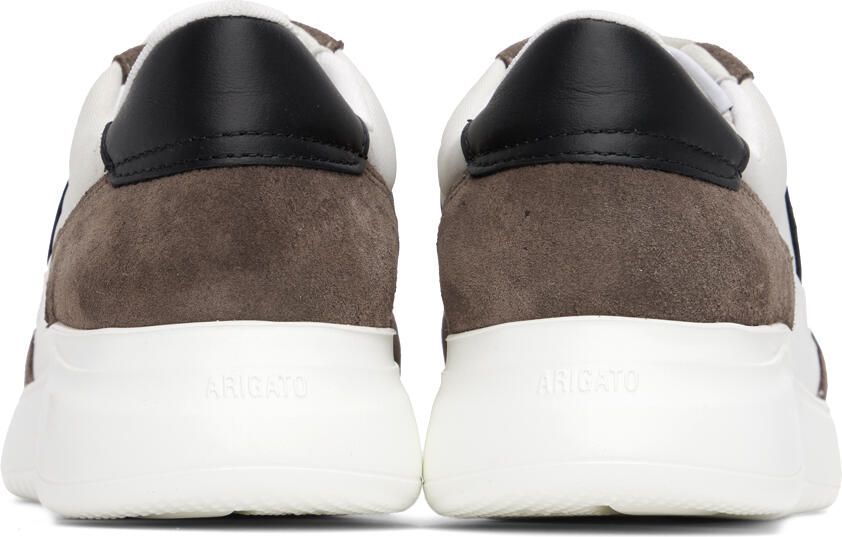 Axel Arigato Beige & Brown Genesis Vintage Runner Sneakers - Picture 4