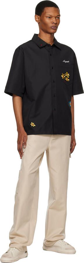 Axel Arigato Beige & Orange Atlas Sneakers - Picture 4