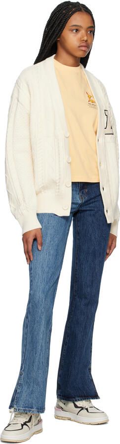 Axel Arigato Beige & Pink Astro Sneakers - Picture 4