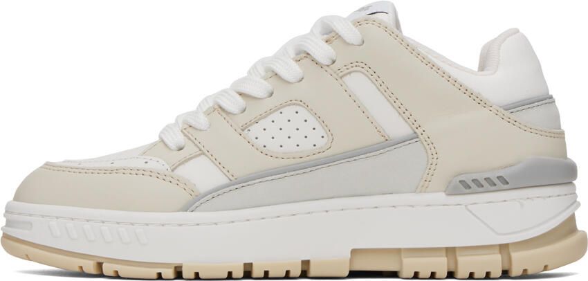 Axel Arigato Beige & White Area Lo Sneakers - Picture 3