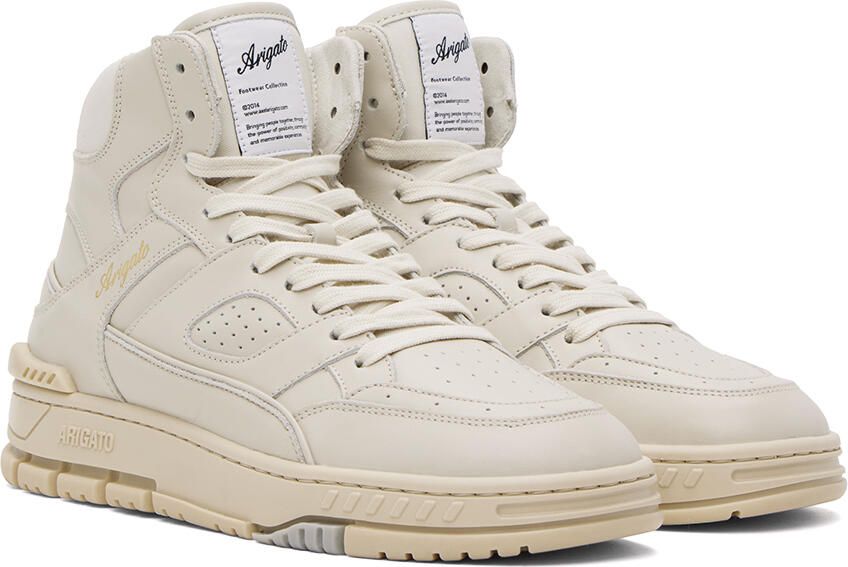 Axel Arigato Beige Area Hi Sneakers - Picture 2
