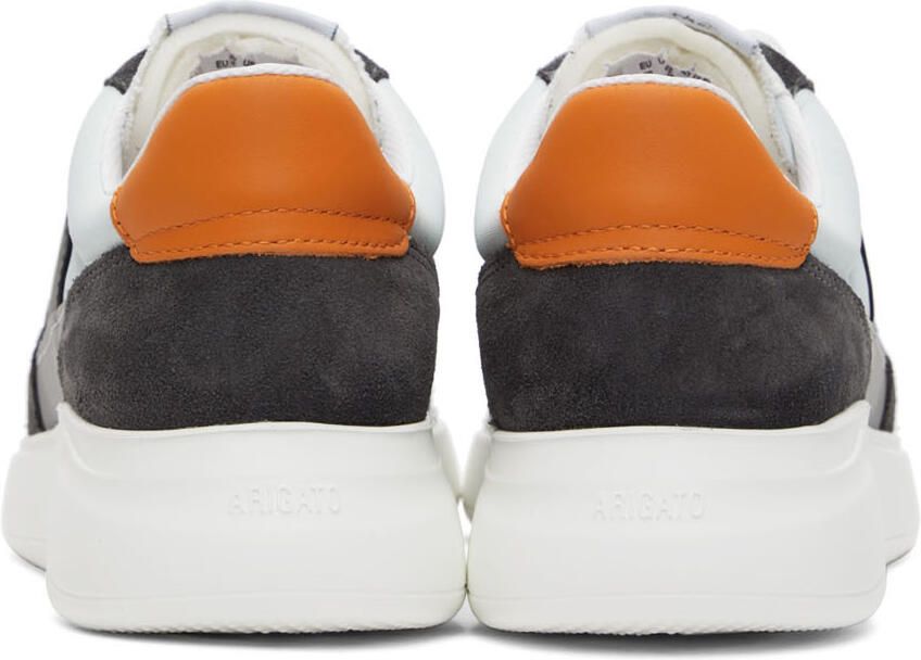 Axel Arigato Black & Orange Genesis Vintage Runner Sneakers