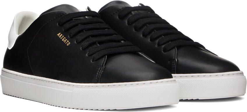 Axel Arigato Black Clean 90 Vegan Leather Sneakers - Picture 2