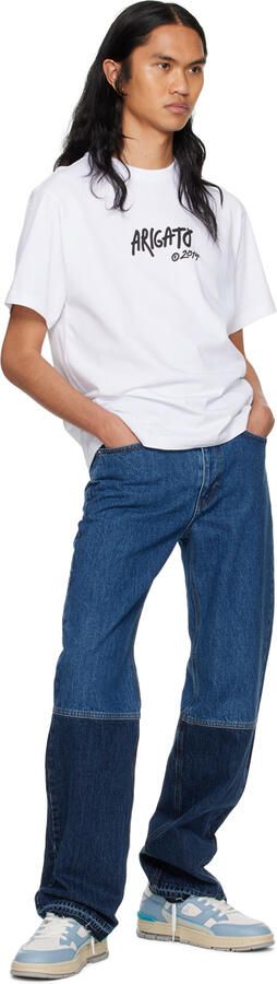 Axel Arigato Blue & White Area Lo Sneakers - Picture 4