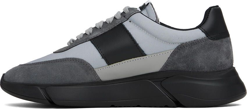 Axel Arigato Gray & Black Genesis Vintage Sneakers - Picture 3
