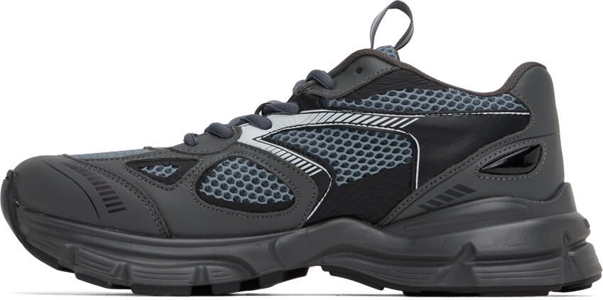 Axel Arigato Gray & Black Marathon Runner Sneakers - Picture 3