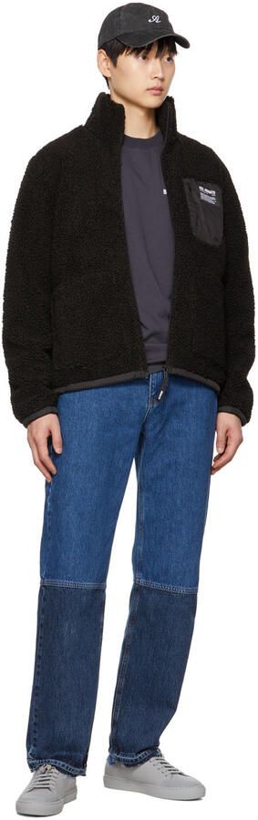 Axel Arigato Grey & Blue Clean 90 Triple Animal Sneakers - Picture 5