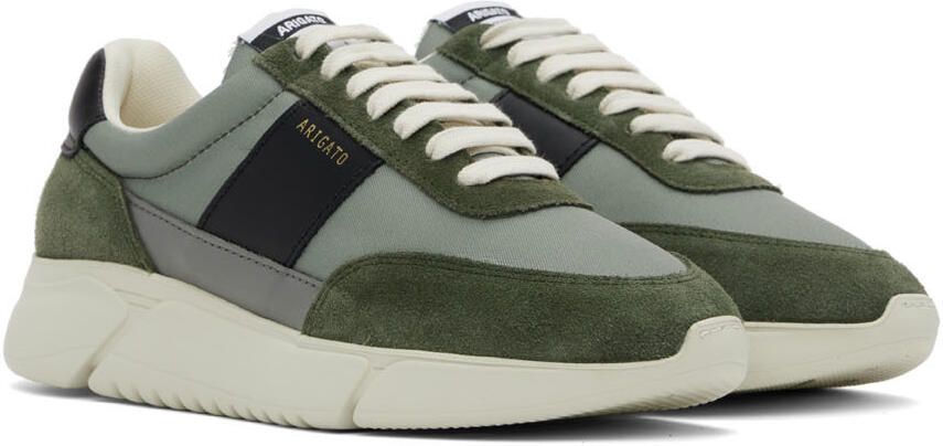 Axel Arigato Green Genesis Vintage Runner Sneakers - Picture 2
