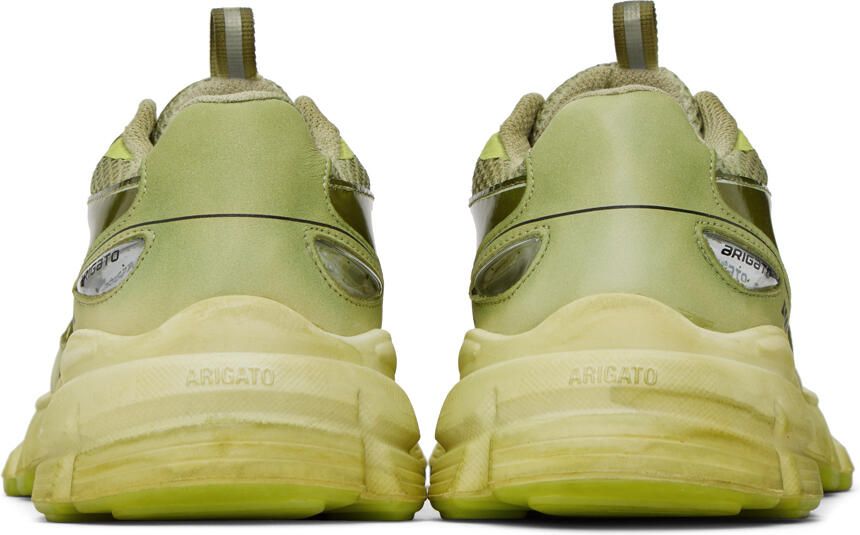 Axel Arigato Green Marathon Dip-Dye Sneakers - Picture 1