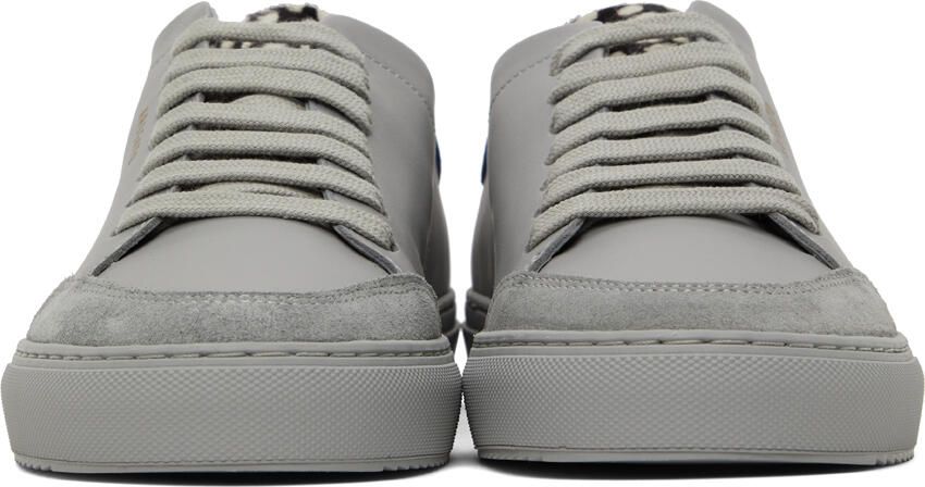 Axel Arigato Grey & Blue Clean 90 Triple Animal Sneakers - Picture 2