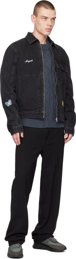 Axel Arigato Khaki & Gray Dice Lo Sneakers - Picture 4