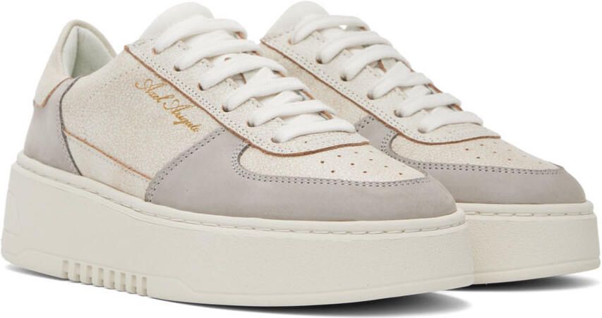 Axel Arigato Off-White & Gray Orbit Sneakers - Picture 2