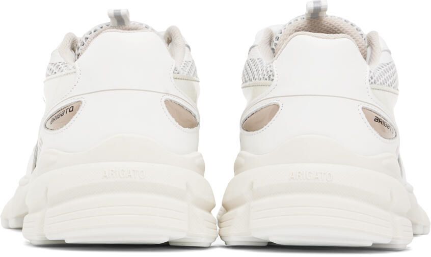 Axel Arigato White & Beige Marathon Sneakers