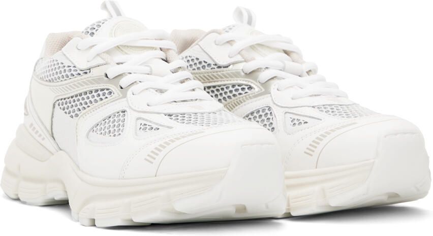 Axel Arigato White & Beige Marathon Sneakers - Picture 2