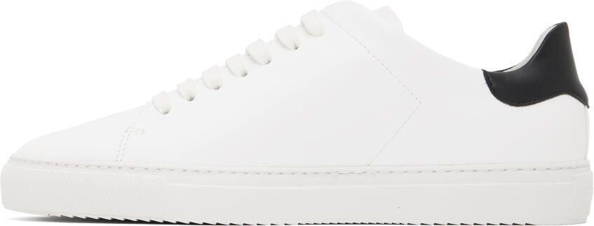Axel Arigato White & Black Clean 90 Vegan Leather Sneakers - Picture 4