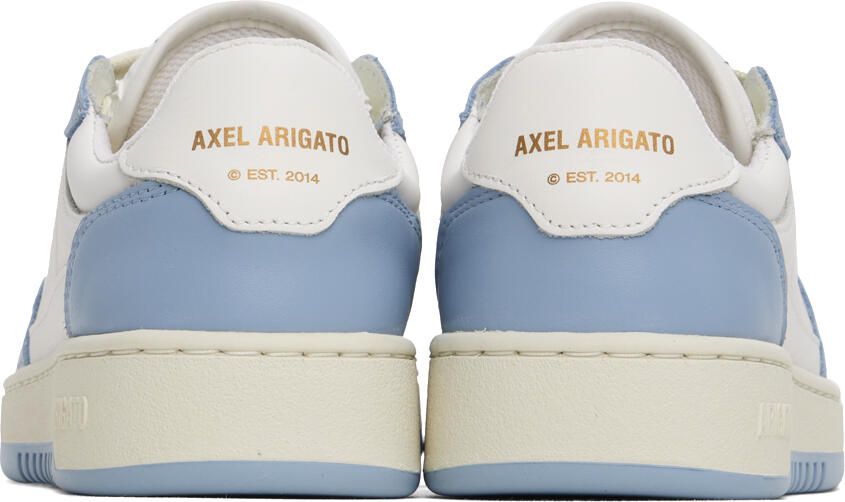 Axel Arigato White & Blue Dice Lo Sneakers